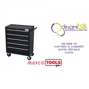 05.088.40 CHARIOT à OUTILS 5 TIROIRS SPIN VIDE Dinamitek 1