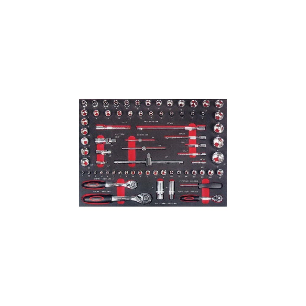 SPIN 05.088.78 CARRELLO 7 CASSETTI con 231 utensili Dinamitek 12