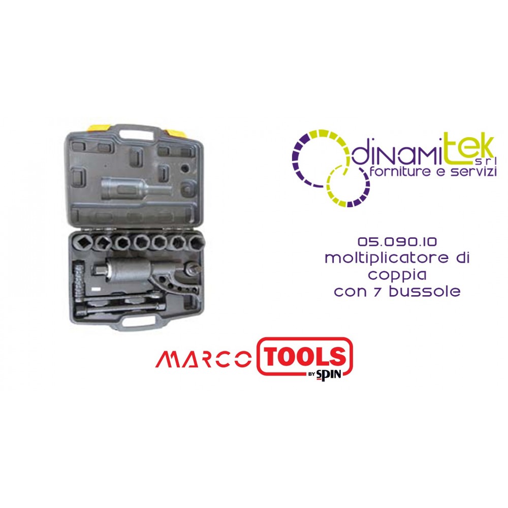 05.090.10 TORQUE MULTIPLIER WITH 7 SPIN BUSHINGS Dinamitek 1
