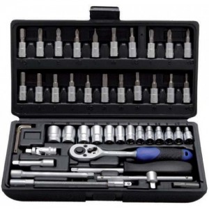 05.090.17 BOX SERIES WITH SOCKETS 1/4 &QUOT;46 PCS SPIN Dinamitek 2