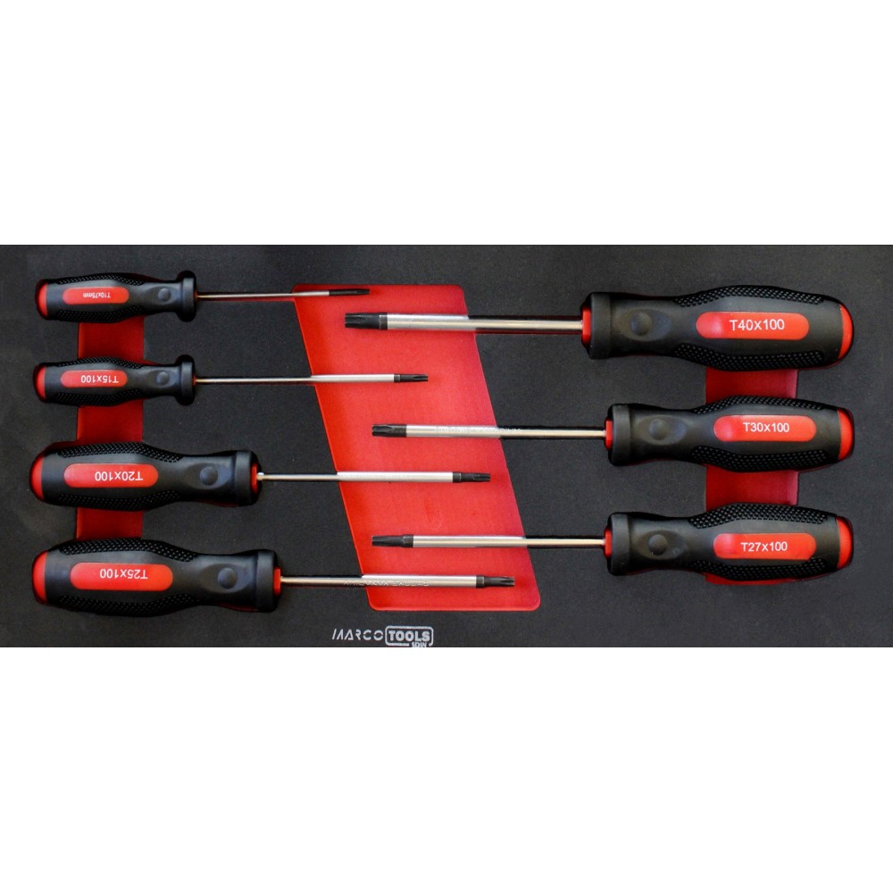 05.090.37 SET 7 TORX SCREWDRIVERS SPIN Dinamitek 2