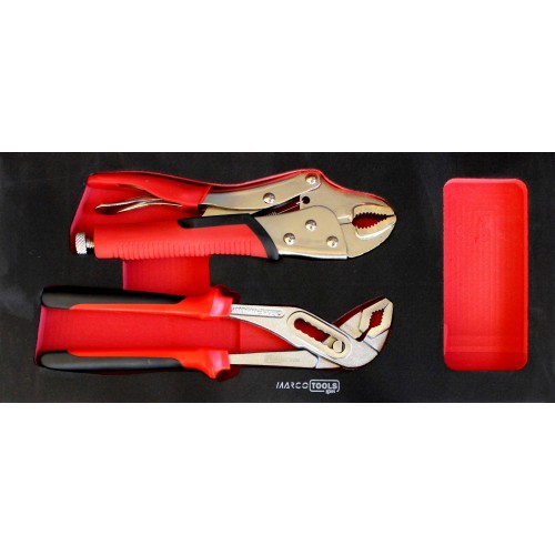 05.090.42 JUEGO DE 2 PINZAS GIRATORIAS Dinamitek 2