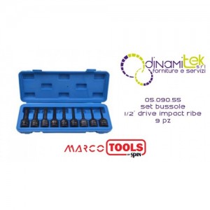 SPIN 05.090.55 SET 9 BUSSOLE 1-2 DRIVE IMPACT RIBE Dinamitek 1