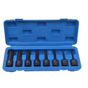 05.090.57 SET 8 BUCHSEN 1/2 &QUOT;ANTRIEB AUFPRALL MäNNLICH SECHSKANTDREHUNG Dinamitek 2