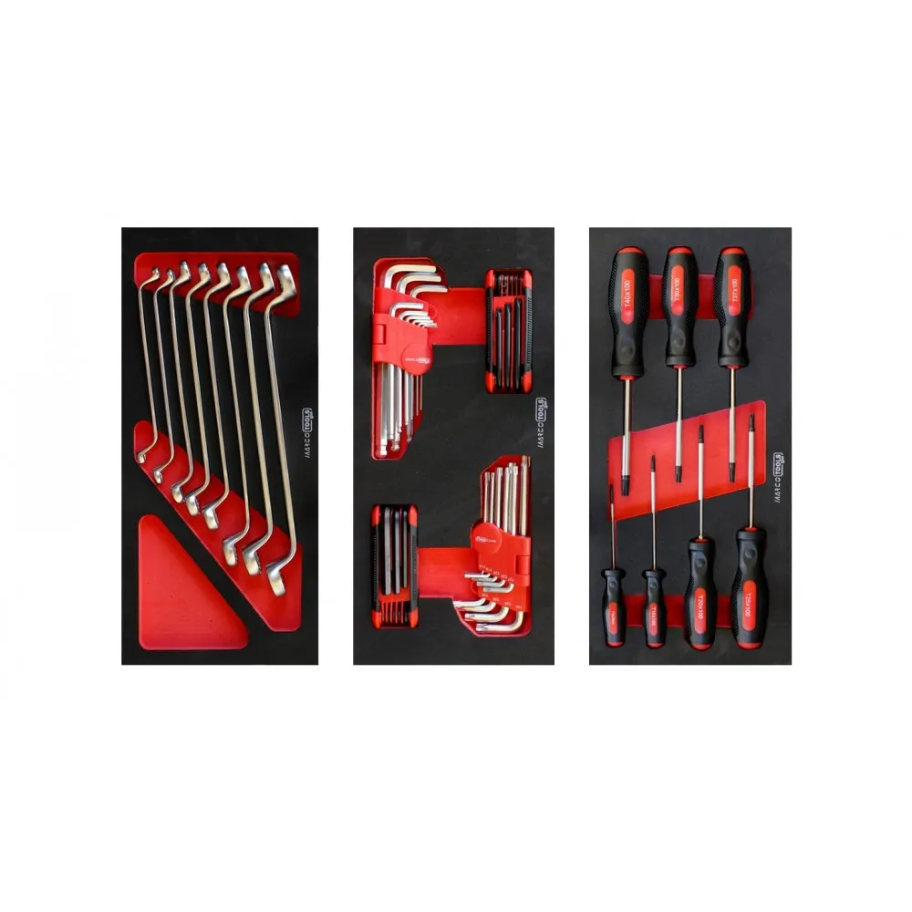 05.090.95 KIT PROFI / 6 SPIN 200 HERRAMIENTAS PARA CARROS PORTAHERRAMIENTAS MARCO Dinamitek 3
