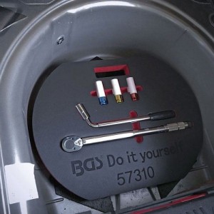 BGS TECHNIC BGS57310 KIT SOSTITUZIONE PNEUMATICI Dinamitek 4