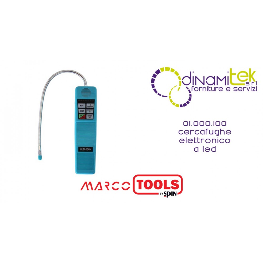 01.000.100 CERCAFUGHE ELETTRONICO A LED SPIN MARCO TOOLS Dinamitek 1