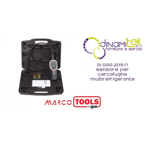 01.000.203.R1 SENSORE PER CERCAFUGHE MULTIREFRIGERANTE SPIN MARCO TOOLS Dinamitek 1
