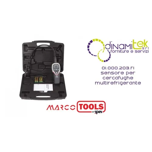 01.000.203.R1 SENSORE PER CERCAFUGHE MULTIREFRIGERANTE SPIN MARCO TOOLS Dinamitek 1