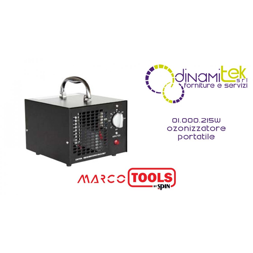 01.000.215W OZONIZZATORE PORTATILE SPIN MARCO TOOLS Dinamitek 1