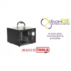 01.000.215W OZONIZZATORE PORTATILE SPIN MARCO TOOLS Dinamitek 1