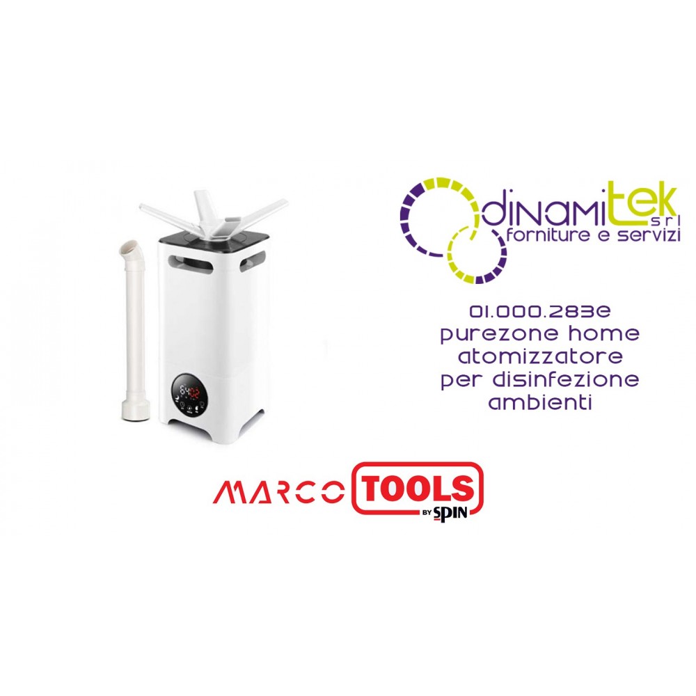 SPIN 01.000.283E PUREZONE HOME ATOMIZZATORE PER DISINFEZIONE AMBIENTI Dinamitek 1