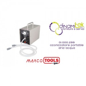 01.000.299 OZONIZZATORE PORTATILE ARIA-ACQUA SPIN MARCO TOOLS Dinamitek 1
