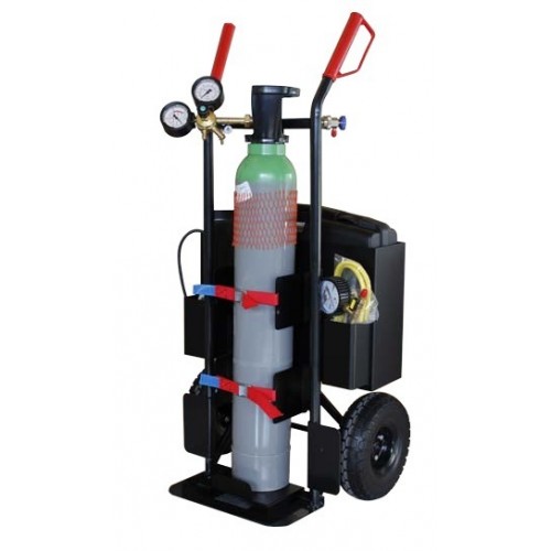 01.000.310 KIT CARRELLO PORTA BOMBOLE SPIN MARCO TOOLS Dinamitek 2