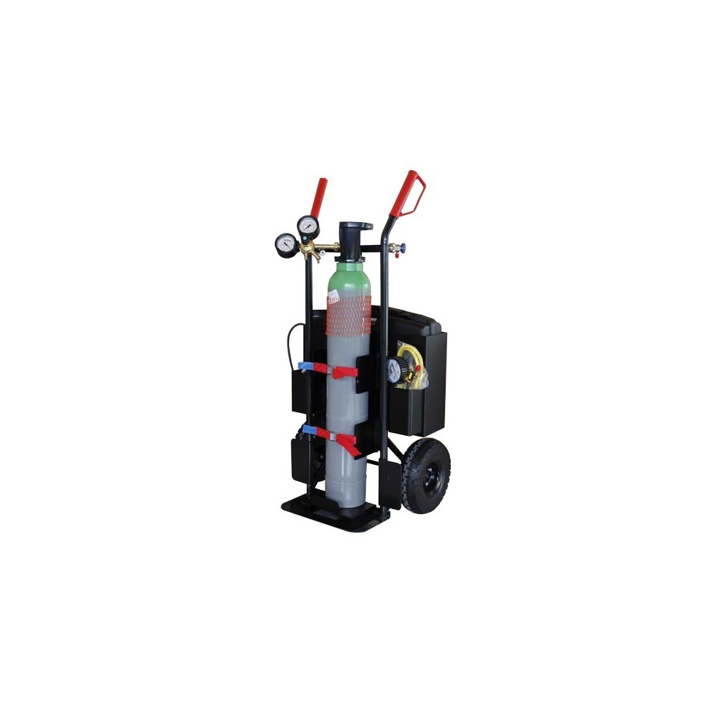 01.000.310 KIT CARRELLO PORTA BOMBOLE SPIN MARCO TOOLS Dinamitek 2
