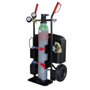 01.000.310 KIT CARRELLO PORTA BOMBOLE SPIN MARCO TOOLS Dinamitek 2