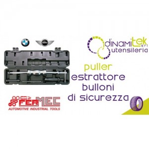 FERMEC PULLER ESTRATTORE PER BULLONI DI SICUREZZA BMW E MINI Dinamitek 1