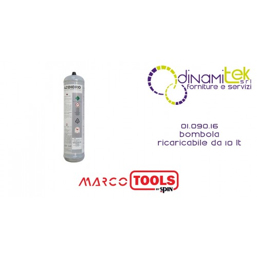 01.090.16 BOMBOLA RICARICABILE DA 10 lt SPIN MARCO TOOLS Dinamitek 1