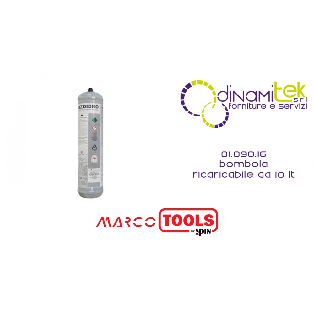01.090.16 BOMBOLA RICARICABILE DA 10 lt SPIN MARCO TOOLS Dinamitek 1