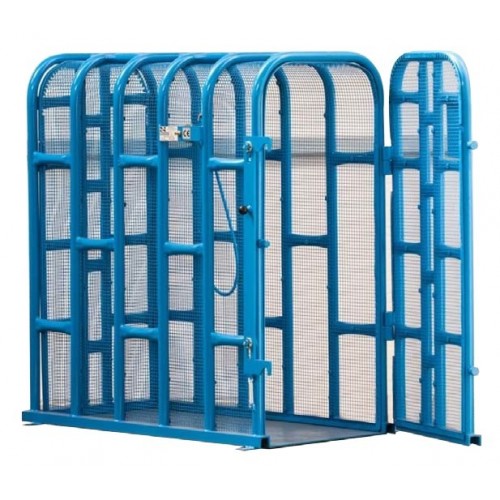 03.000.50 GABBIA BASIC PER GONFIAGGIO PNEUMATICI IN SICUREZZA mm 133x75x133h SPIN MARCO TOOLS Dinamitek 2