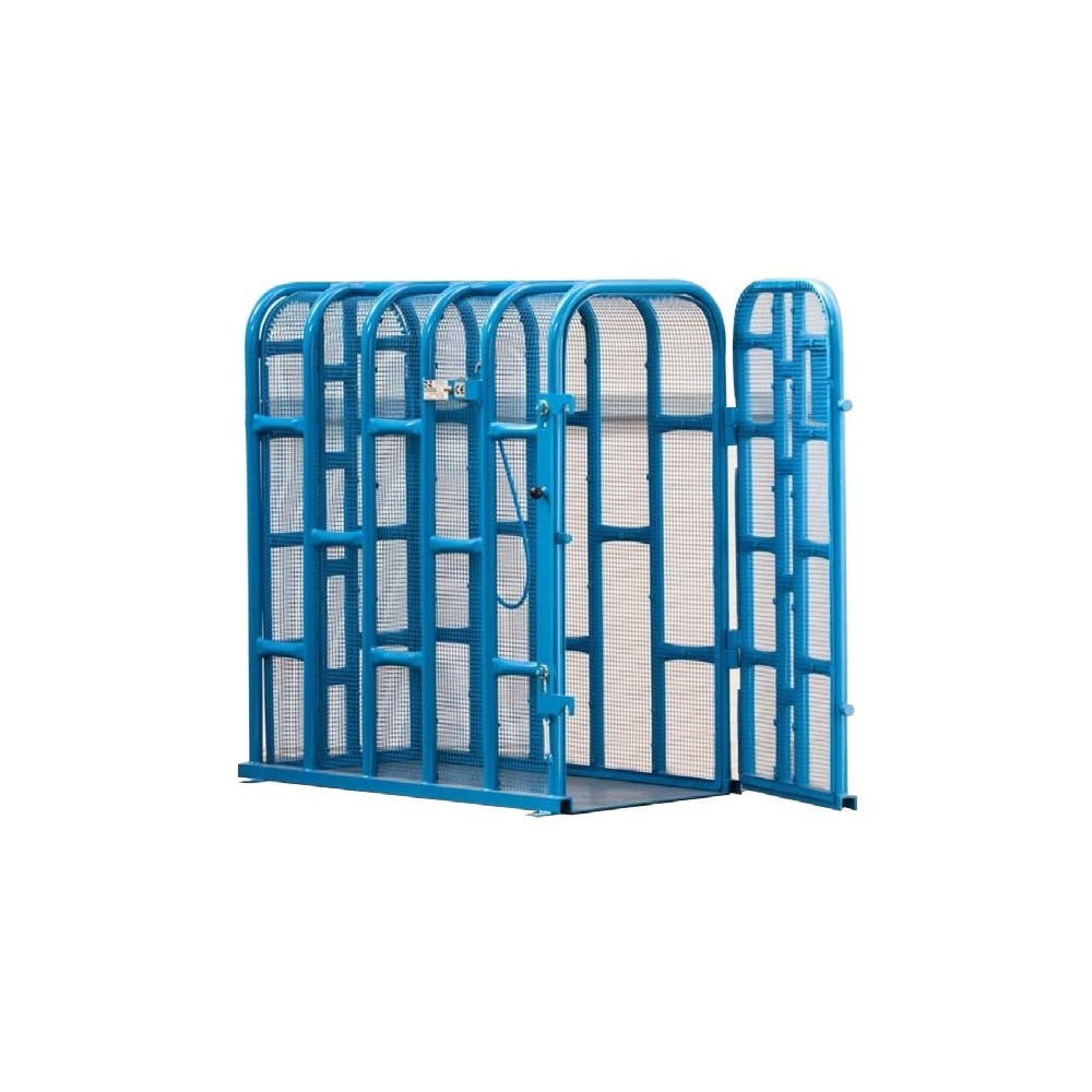 03.000.50 GABBIA BASIC PER GONFIAGGIO PNEUMATICI IN SICUREZZA mm 133x75x133h SPIN MARCO TOOLS Dinamitek 2