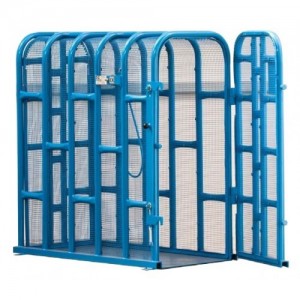 03.000.50 GABBIA BASIC PER GONFIAGGIO PNEUMATICI IN SICUREZZA mm 133x75x133h SPIN MARCO TOOLS Dinamitek 2