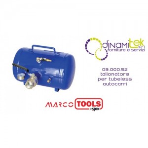03.000.52 TALLONATORE PER TUBELESS AUTOCARRI SPIN MARCO TOOLS Dinamitek 1