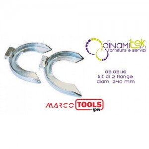 SPIN 03.031.16 KIT DI 2 FLANGE diam. 240 mm Dinamitek 1