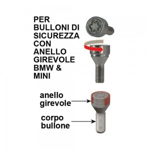 FERMEC PULLER ESTRATTORE PER BULLONI DI SICUREZZA BMW E MINI Dinamitek 8