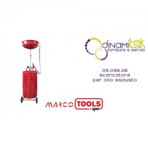 03.036.26 SCARICATORE PER OLIO ESAUSTO SPIN MARCO TOOLS Dinamitek 1
