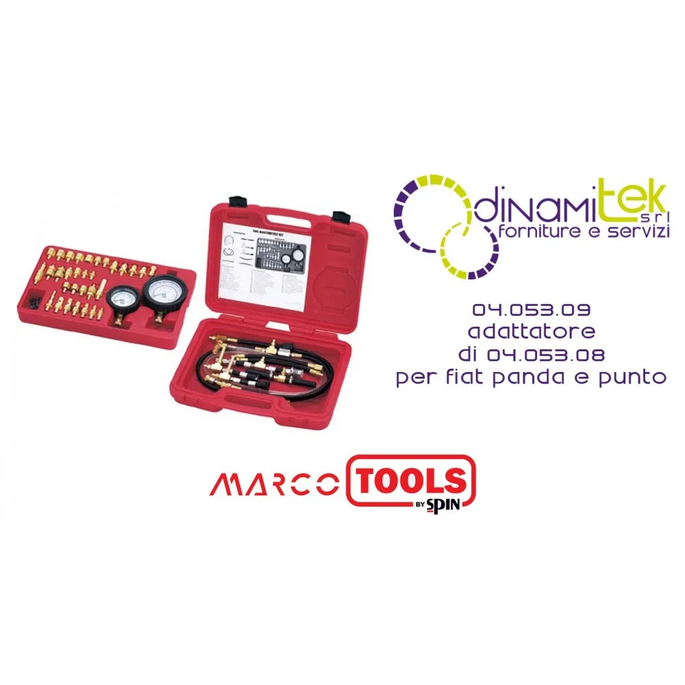 04.053.09 ADATTATORE DI 04.053.08 PER FIAT PANDA E PUNTO SPIN MARCO TOOLS Dinamitek 1