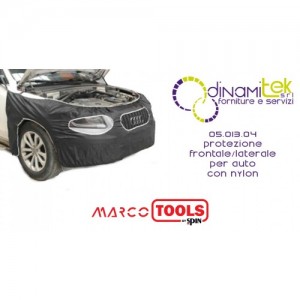05.013.04 PROTEZIONE FRONTALE/LATERALE PER AUTO CON NYLON IMPERMEABILE SPIN MARCO TOOLS Dinamitek 1