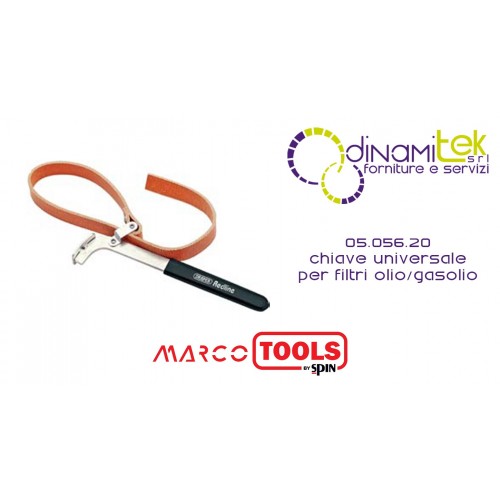 05.056.20 CHIAVE UNIVERSALE PER FILTRI OLIO/GASOLIO SPIN MARCO TOOLS Dinamitek 1