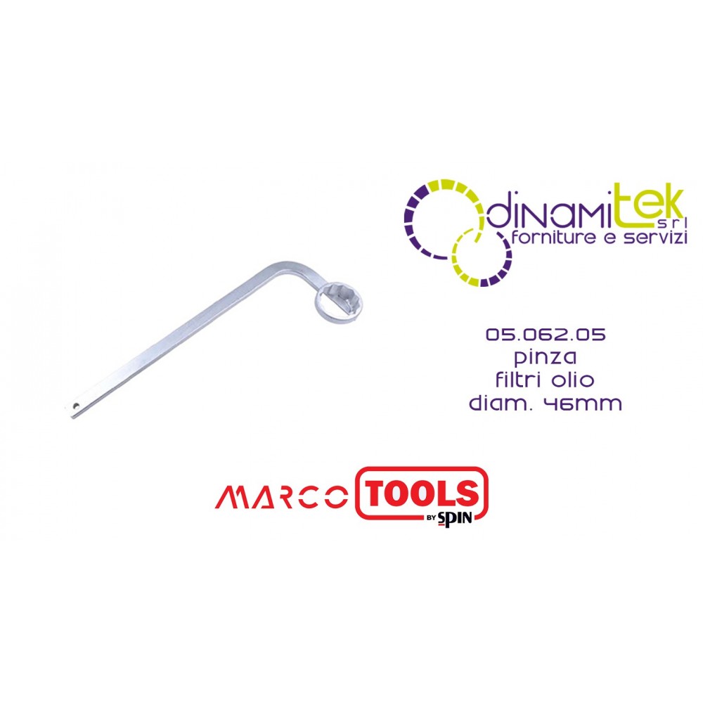 05.062.05 PINZA PER FILTRI OLIO diam. 46mm SPIN MARCO TOOLS Dinamitek 1