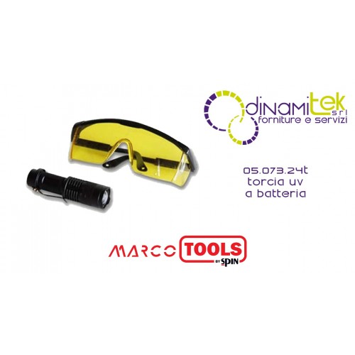 SPIN 05.073.24T TORCIA UV A BATTERIA Dinamitek 1