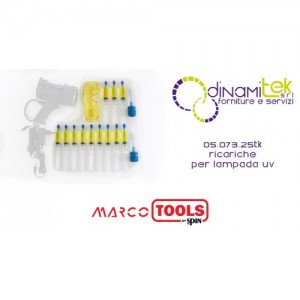 SPIN 05.073.25TK RICARICHE PER LAMPADA UV Dinamitek 1