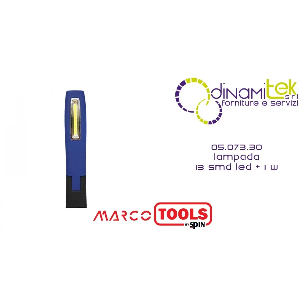 05.073.30 LAMPADA 13 SMD LED + 1 W SPIN MARCO TOOLS Dinamitek 1