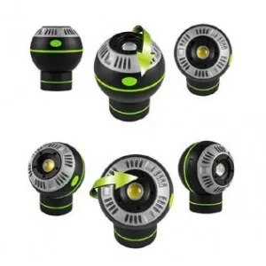 05.073.38 SFERA DI LUCE CON MAGNETE RICARICABILE 3W COB LED SPIN MARCO TOOLS Dinamitek 6