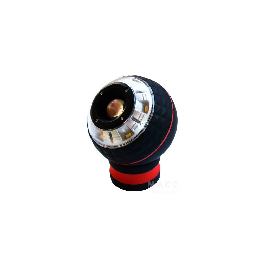 05.073.46 SFERA DI LUCE CON MAGNETE A BATTERIE SPIN MARCO TOOLS Dinamitek 2