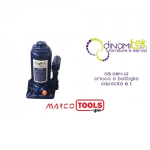 05.084.12 CRICCO A BOTTIGLIA capacità 6 T SPIN MARCO TOOLS Dinamitek 1