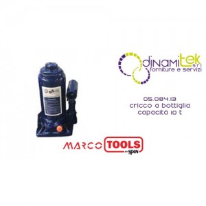 05.084.13 CRICCO A BOTTIGLIA capacità 10 T SPIN MARCO TOOLS Dinamitek 1