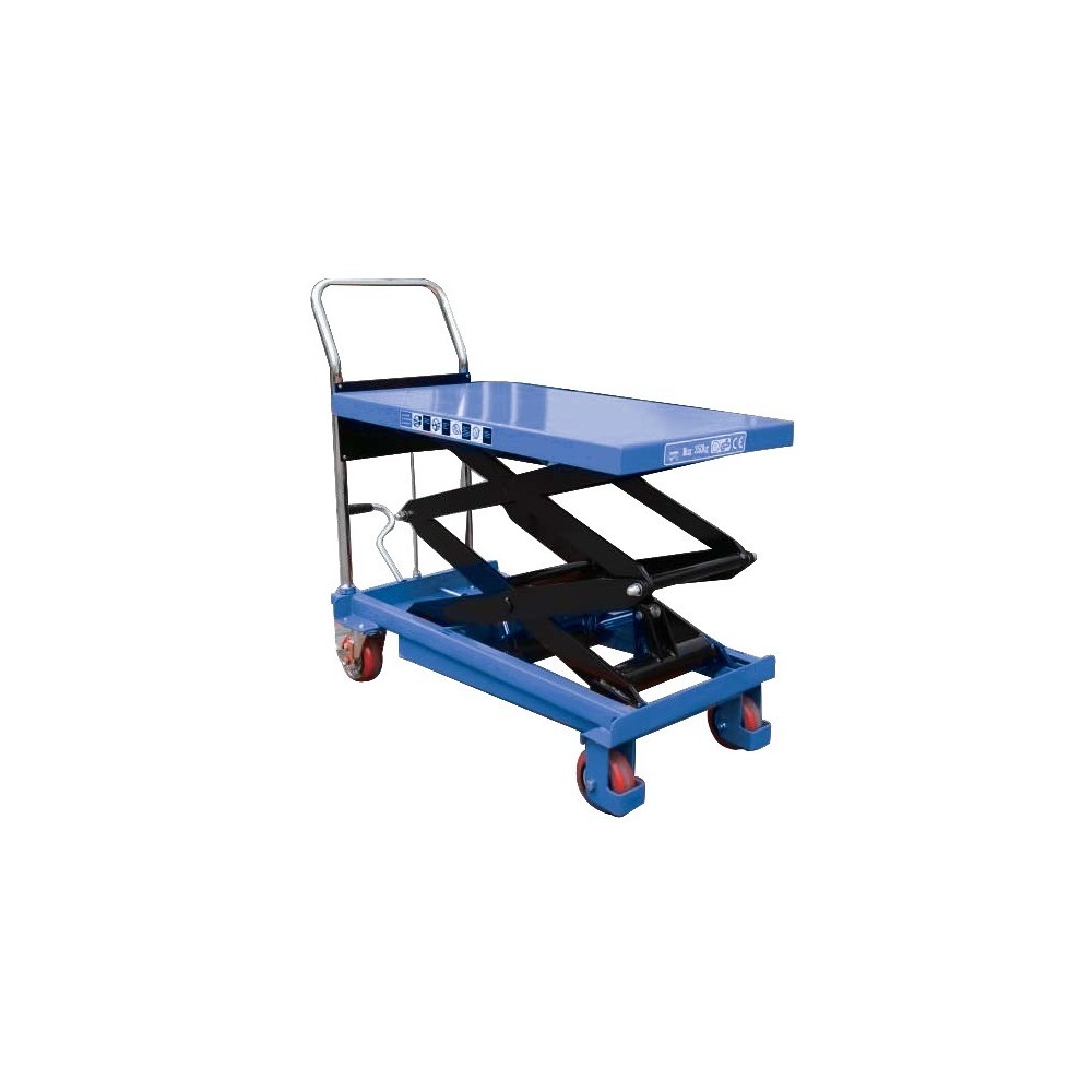 05.084.28 PIATTAFORMA MOBILE A DOPPIA FORBICE portata 350kg SPIN MARCO TOOLS Dinamitek 2