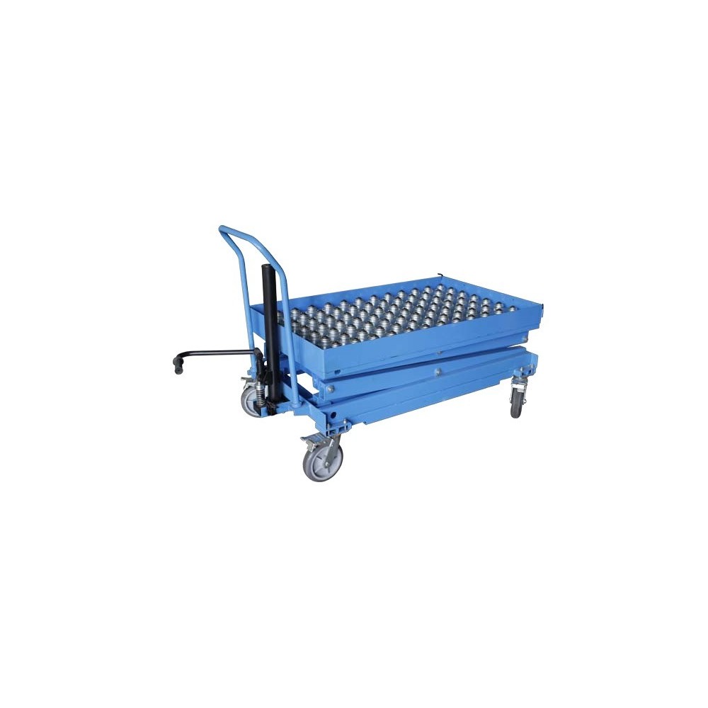 05.085.16 PIATTAFORMA DI SOLLEVAMENTO IDRAULICA (A DOPPIA FORBICE) portata 1000kg SPIN MARCO TOOLS Dinamitek 2