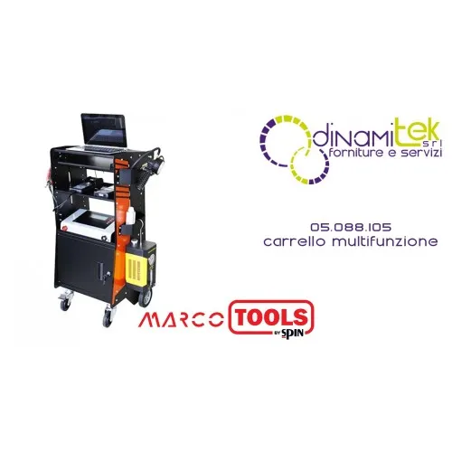 05.088.105 CARRELLO MULTIFUNZIONE SPIN MARCO TOOLS Dinamitek 1