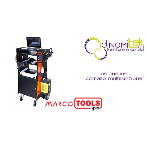 05.088.105 CARRELLO MULTIFUNZIONE SPIN MARCO TOOLS Dinamitek 1