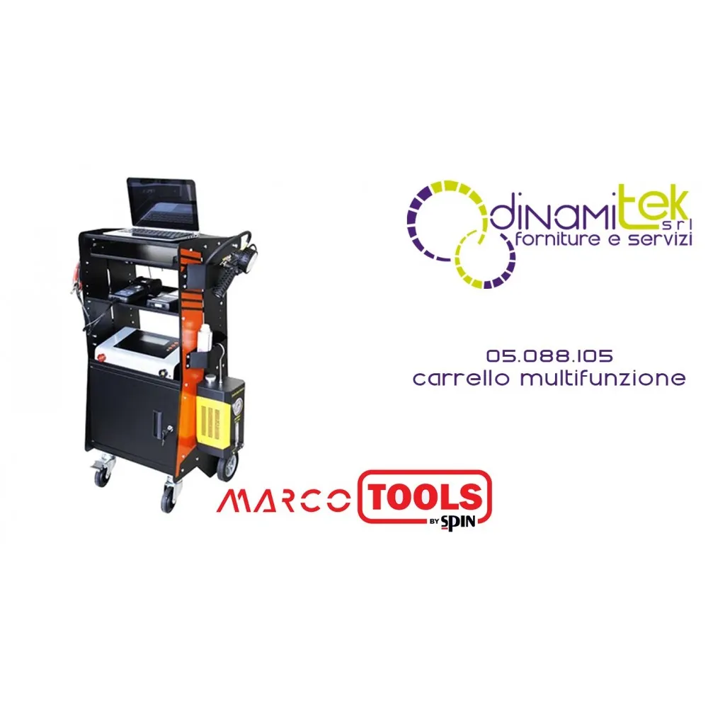 05.088.105 CARRELLO MULTIFUNZIONE SPIN MARCO TOOLS Dinamitek 1
