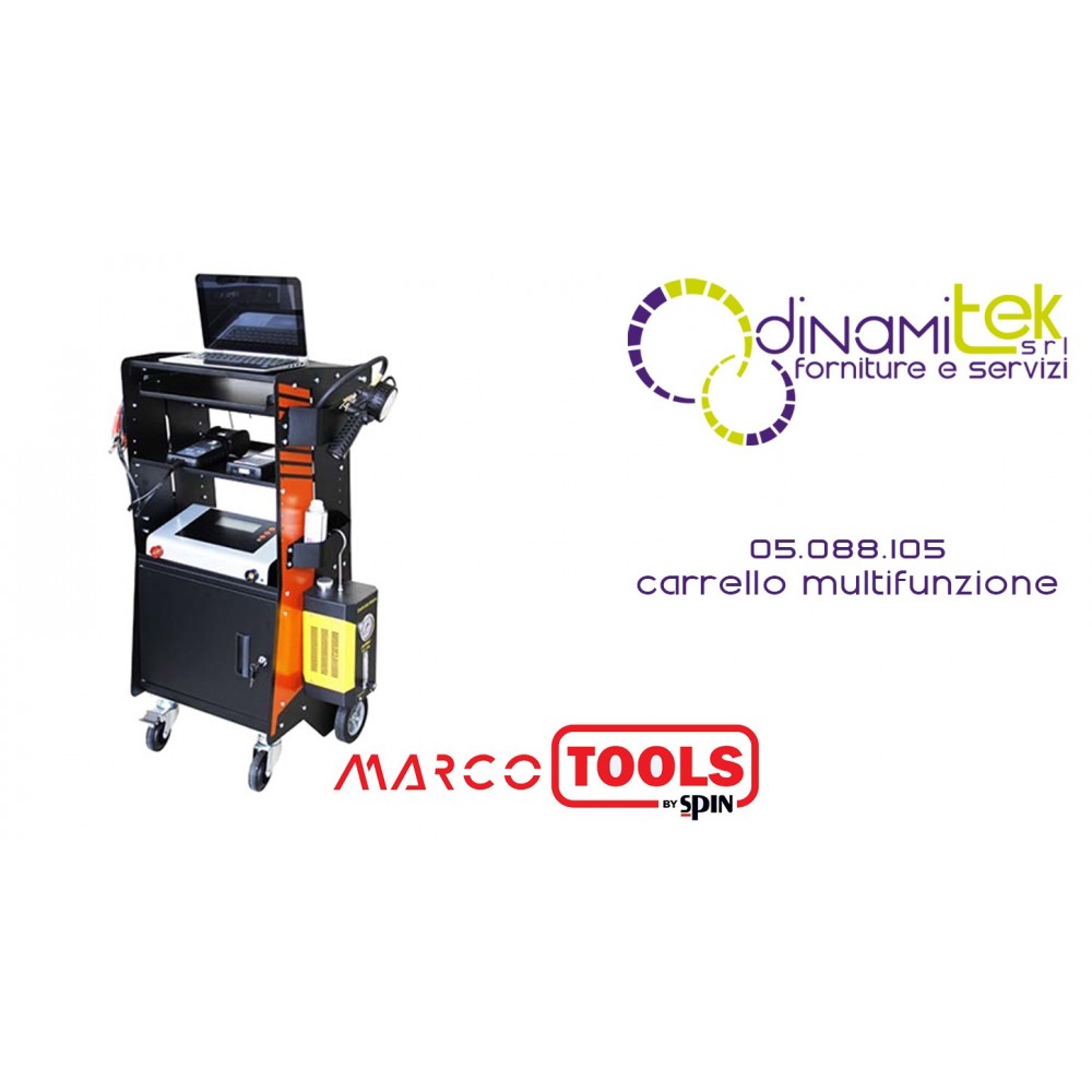 05.088.105 CARRELLO MULTIFUNZIONE SPIN MARCO TOOLS Dinamitek 1