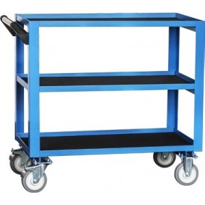 05.088.109 CARRELLO 3 PIANI IN ACCIAIO TIPO PESANTE mm 980x500x870h SPIN MARCO TOOLS Dinamitek 2