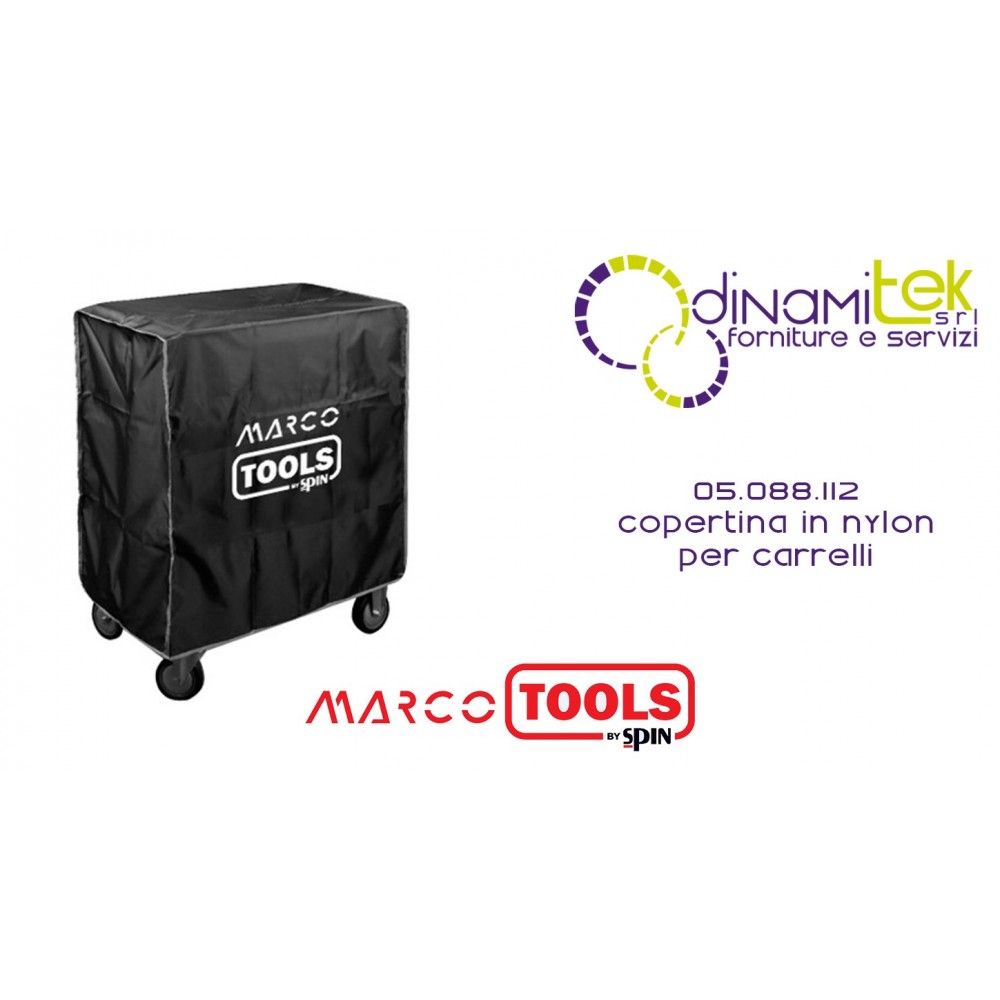 05.088.112 COPERTINA IN NYLON PER CARRELLI SPIN MARCO TOOLS Dinamitek 1