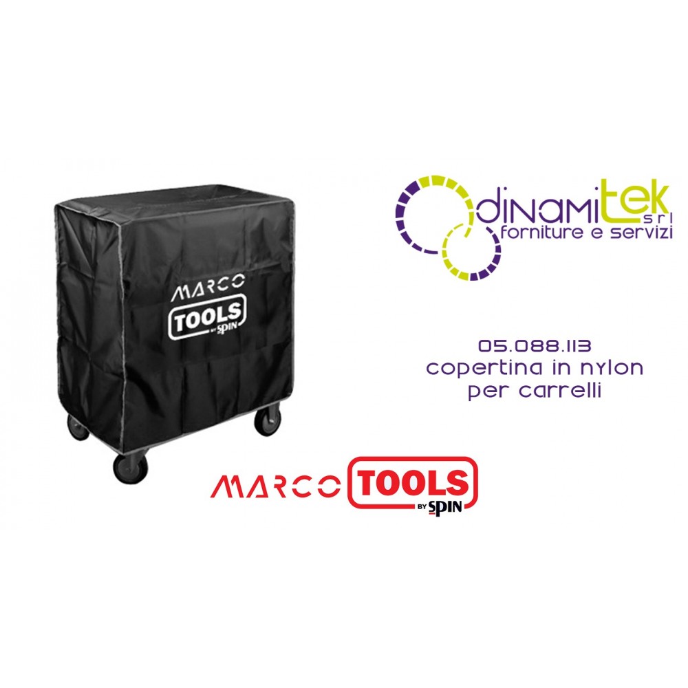 05.088.113 COPERTINA IN NYLON PER CARRELLI SPIN MARCO TOOLS Dinamitek 1
